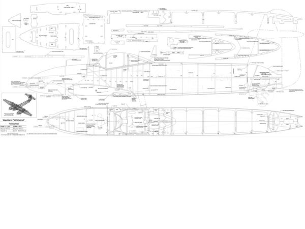 Westland Whirlwind Plans