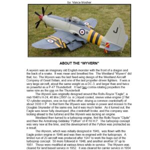 Westland S-4 Wyvern Building Instructions (PDF download)