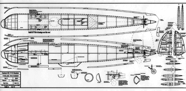 Heinkel He-111 H-6 Plans
